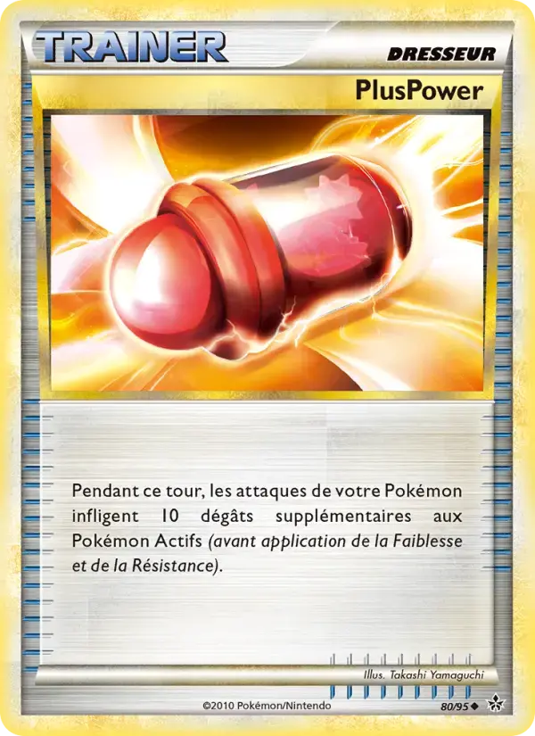 Carte Pokémon PlusPower #80 — Déchaînement