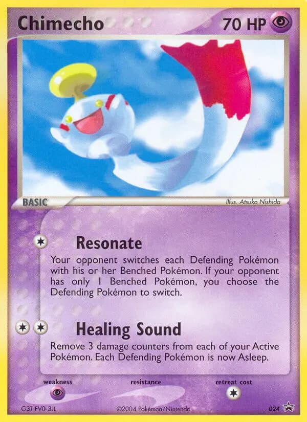 Chimecho #24 — Nintendo Black Star Promos