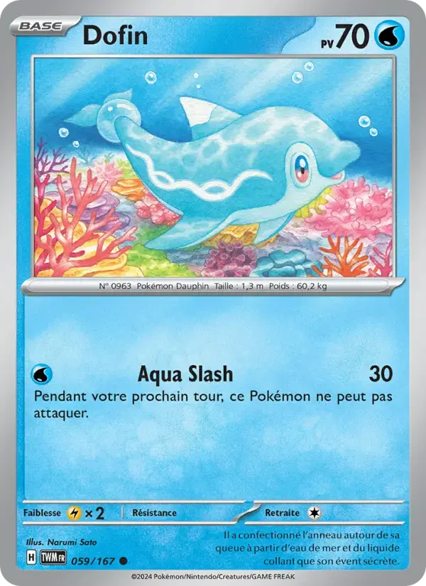 Carte Pokémon Dofin #059 — Mascarade Crépusculaire