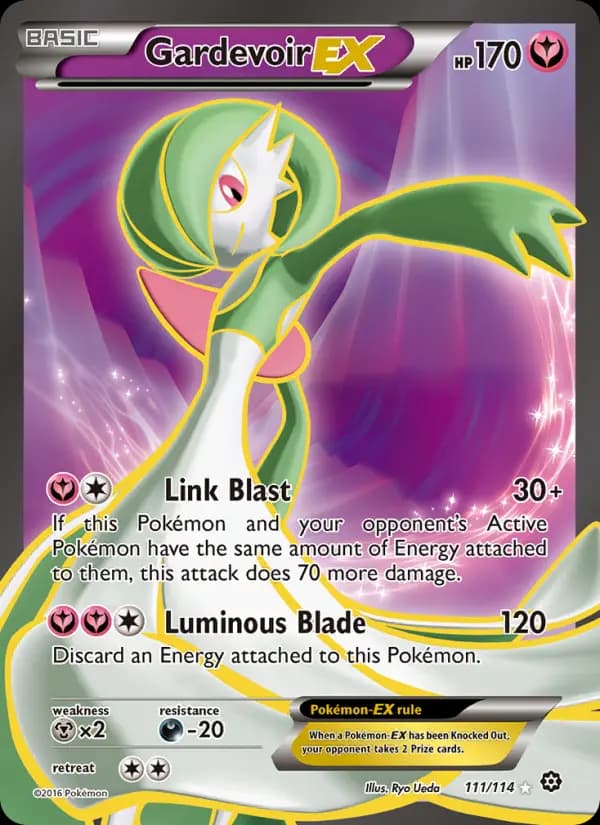 Gardevoir EX #111 — Steam Siege