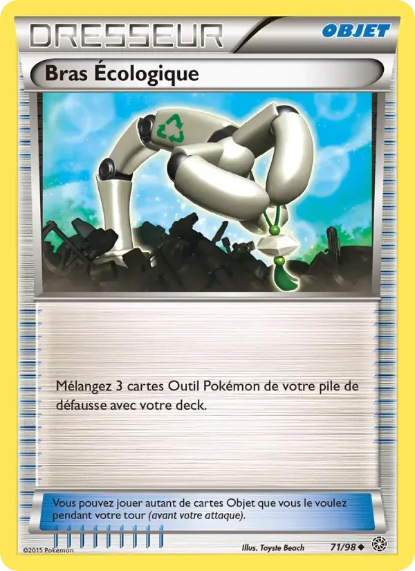 Carte Pokémon Bras Écologique #71 — Origines Antiques
