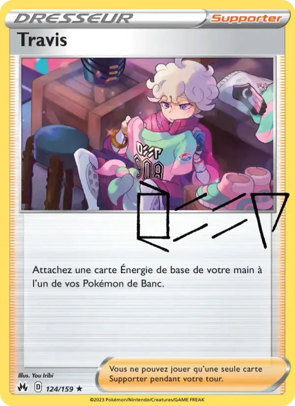 Carte Pokémon Travis #124 — Zénith Suprême