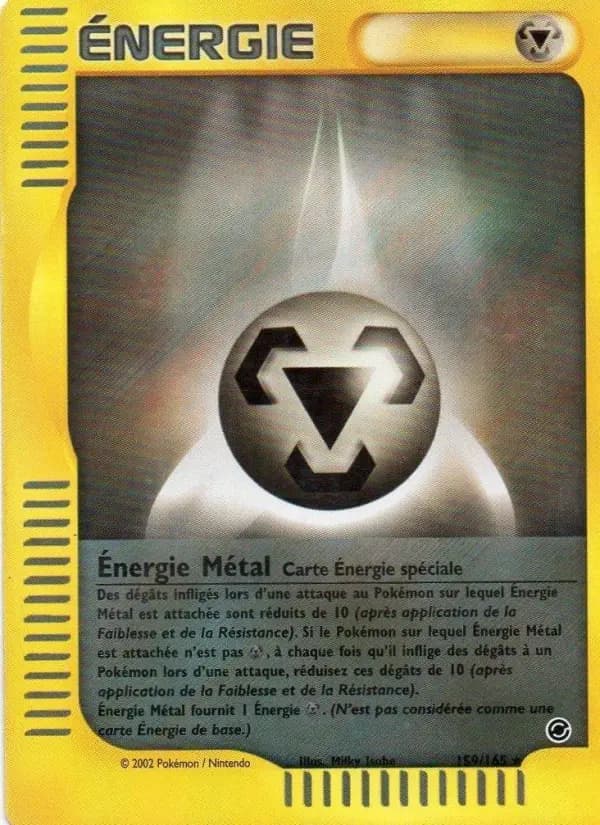 Carte Pokémon Énergie Métal #159 — Expédition