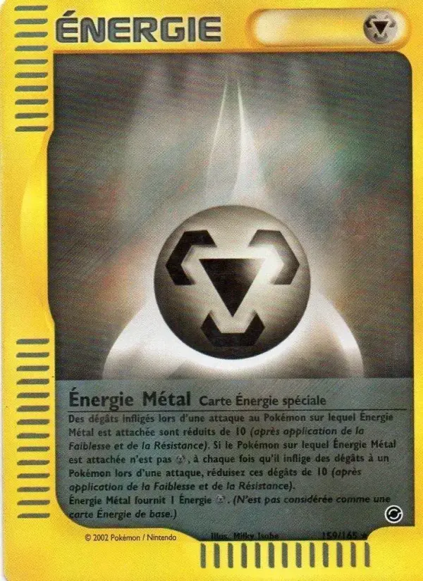 Carte Pokémon Énergie Métal #159 — Expédition