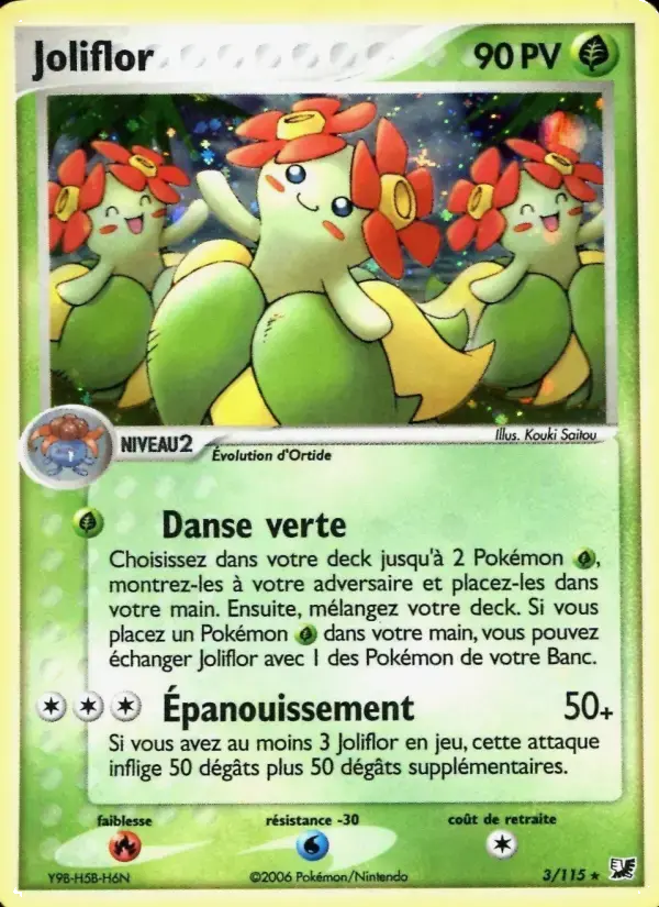 Carte Pokémon Joliflor #3 — Forces Cachées