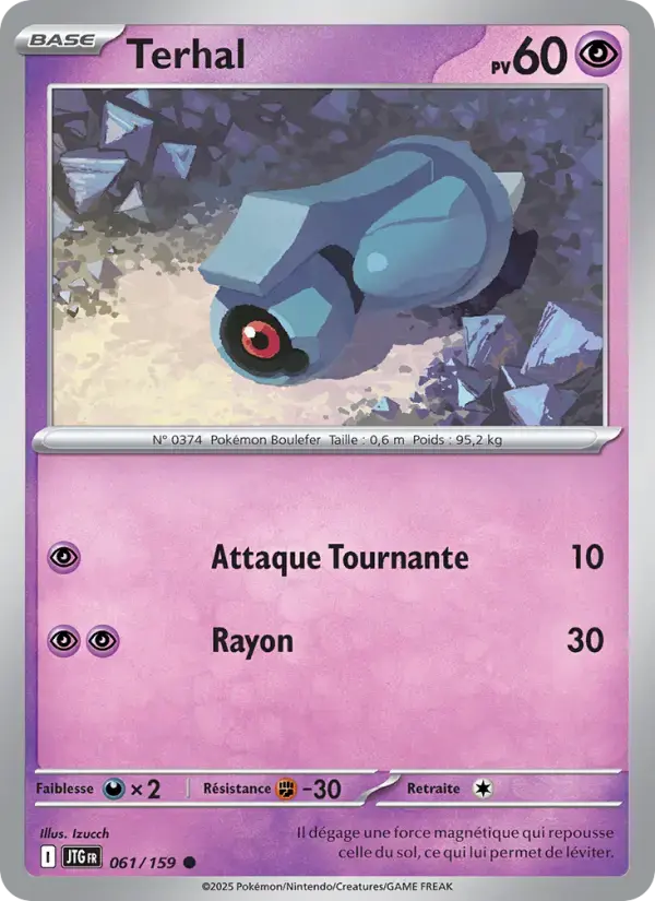 Carte Pokémon Terhal #061 — Aventures Ensemble