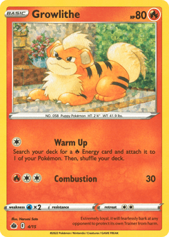Carte Pokémon Caninos #4 — 2022 Promo McDonald's