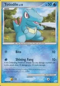 Carte Pokémon Totodile #8 — Kit du Dresseur DP (Manaphy)