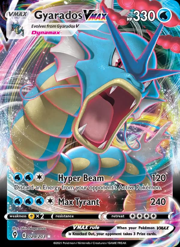 Gyarados VMAX #29 — Evolving Skies