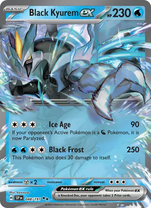 Black Kyurem ex #048 — Surging Sparks