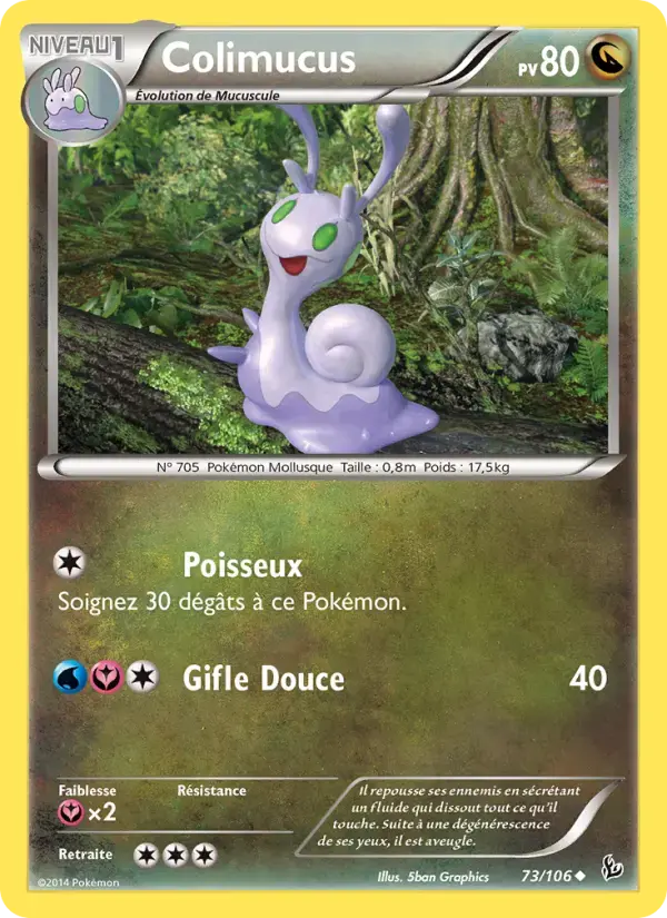 Carte Pokémon Colimucus #73 — Étincelles