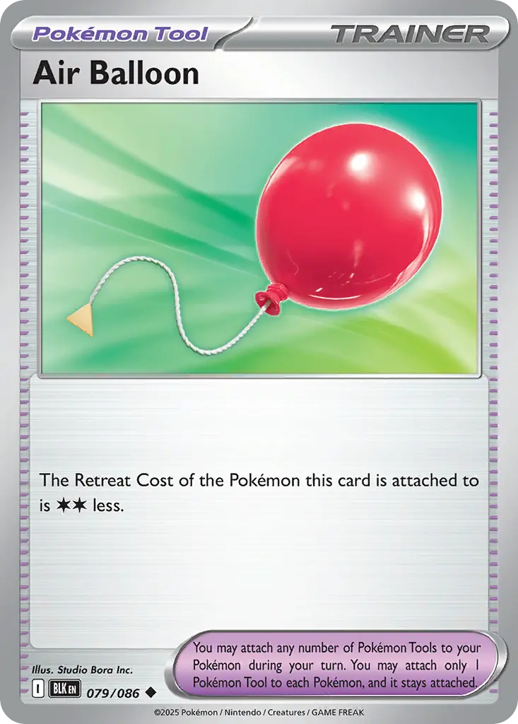 Carte Pokémon Air Balloon #id-71002fe03e — Promos Asie du Sud-Est
