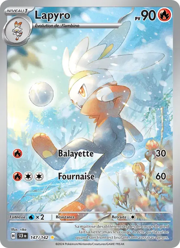 Carte Pokémon Lapyro #147 — Couronne Stellaire