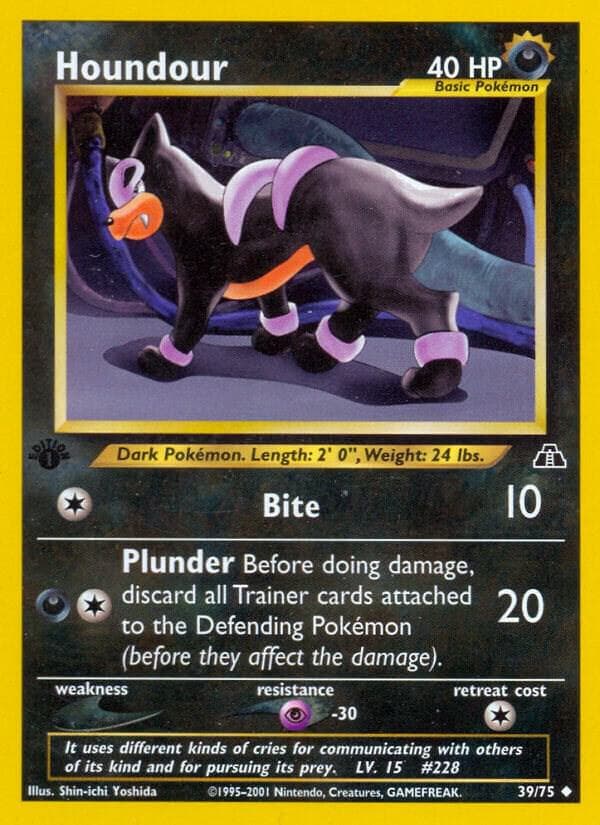 Houndour #39 — Neo Discovery