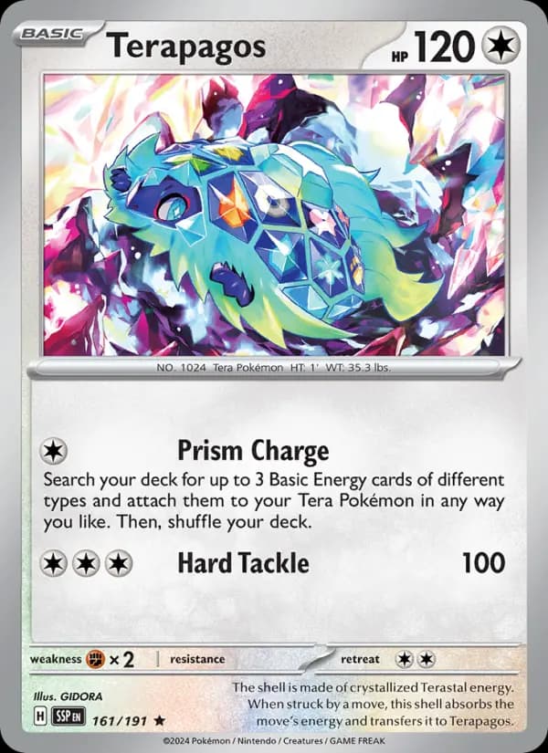 Terapagos #161 — Surging Sparks