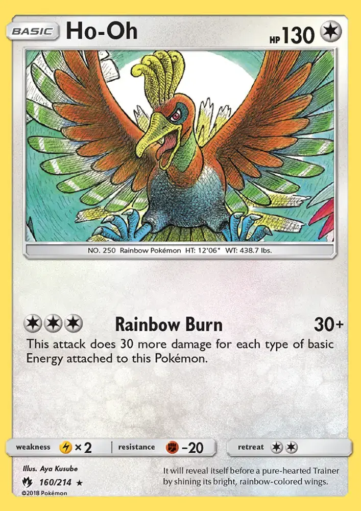 Ho-Oh #160 — Lost Thunder