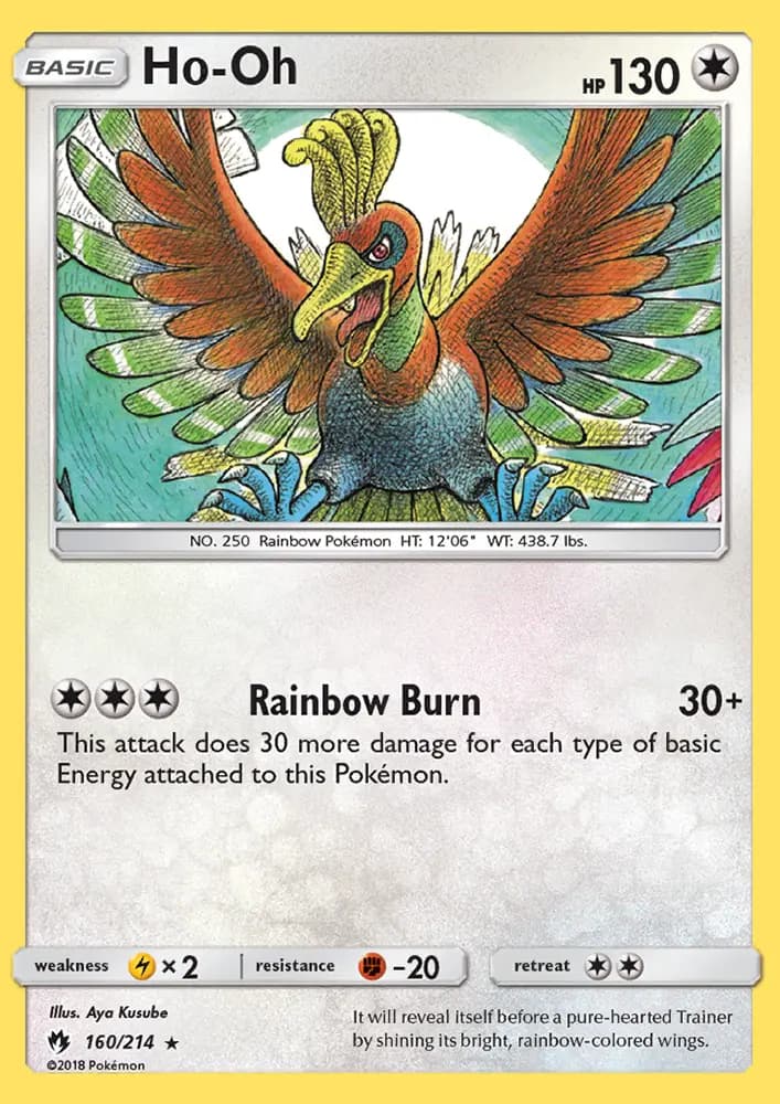 Ho-Oh #160 — Lost Thunder
