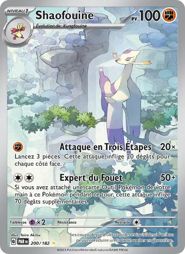 Carte Pokémon Shaofouine #200 — Faille Paradoxe
