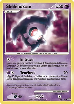 Carte Pokémon Skélénox #80 — Diamant et Perle