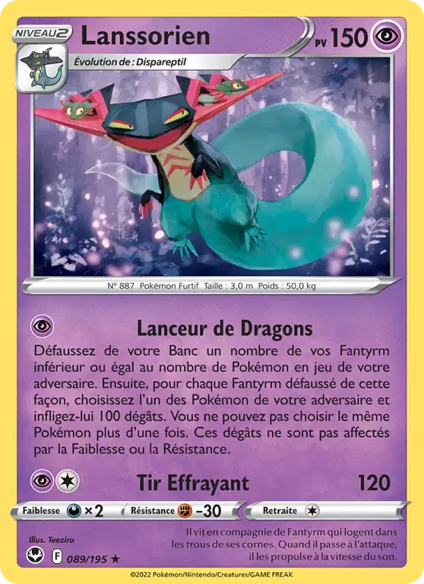 Carte Pokémon Lanssorien #089 — Tempête Argentée
