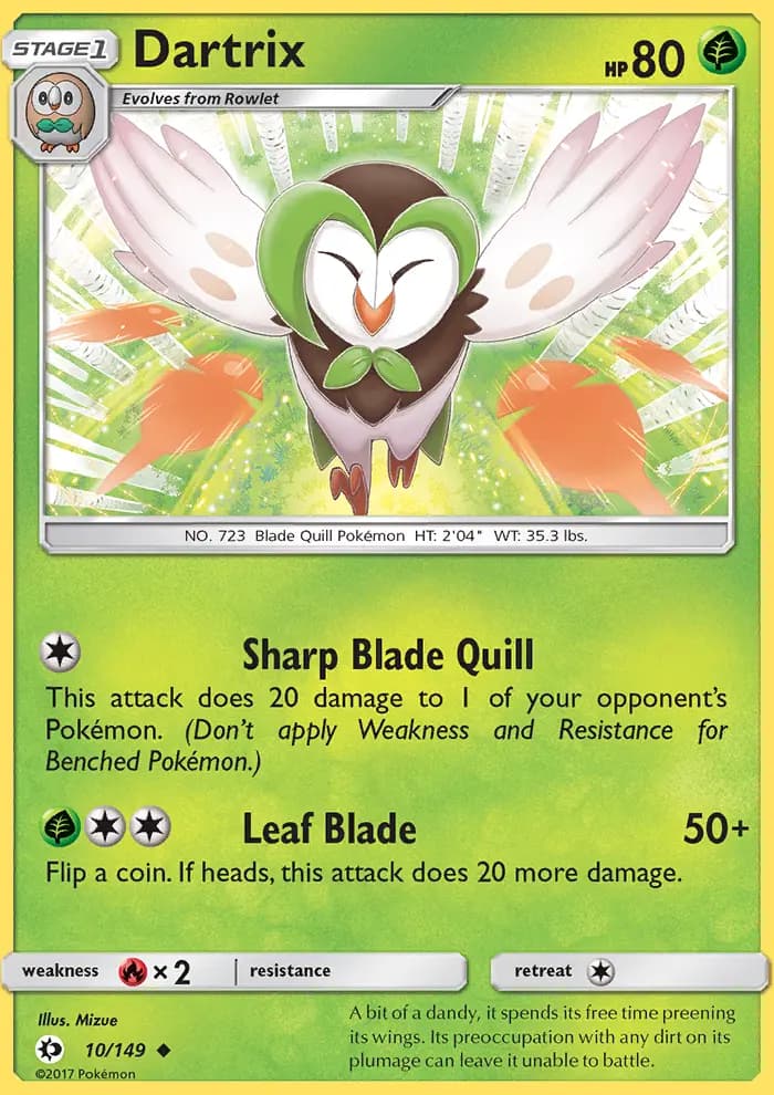 Dartrix #10 — Sun & Moon