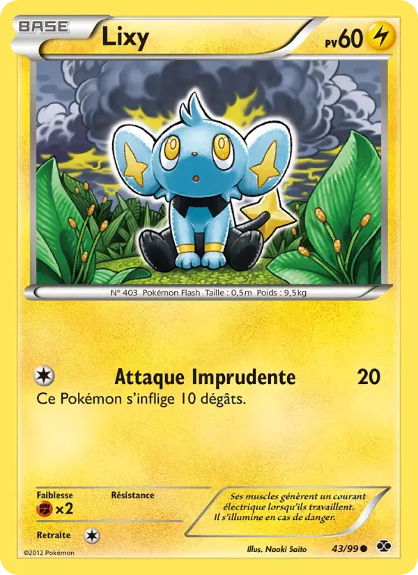 Carte Pokémon Lixy #43 — Destinées Futures