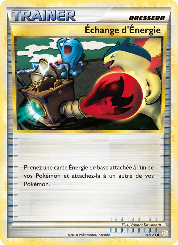 Carte Pokémon Échange d’Énergie #91 — HeartGold SoulSilver
