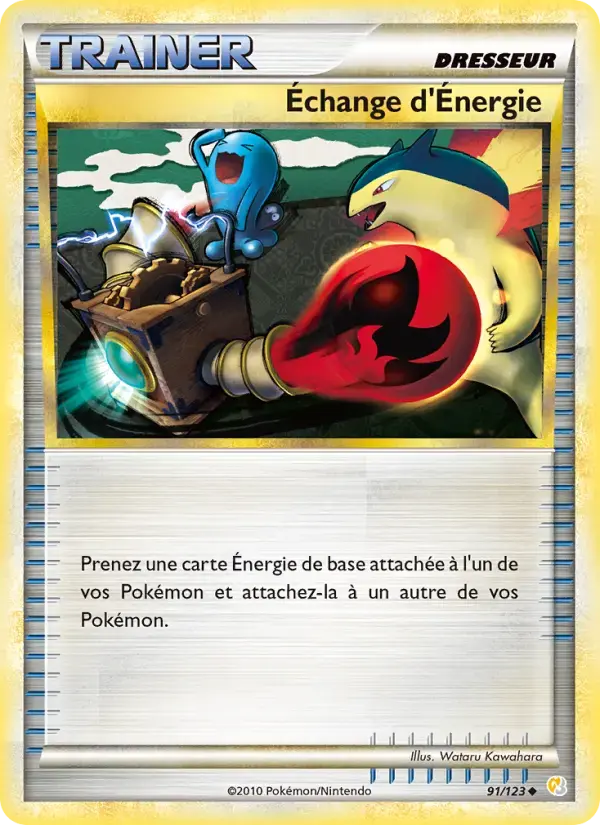 Carte Pokémon Échange d’Énergie #91 — HeartGold SoulSilver