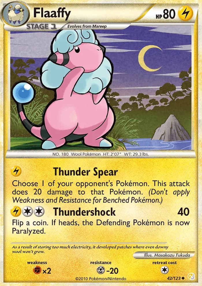 Flaaffy #42 — HeartGold SoulSilver