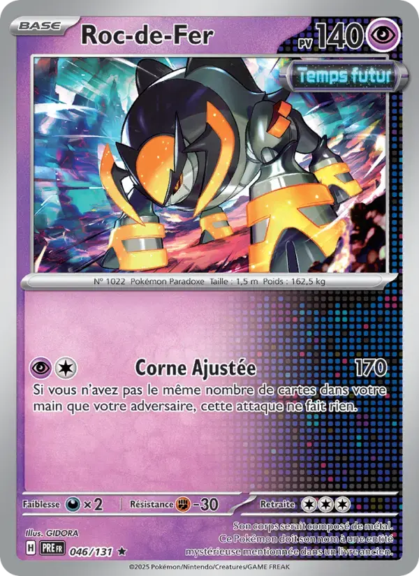 Carte Pokémon Roc-de-Fer #046 — Évolutions Prismatiques
