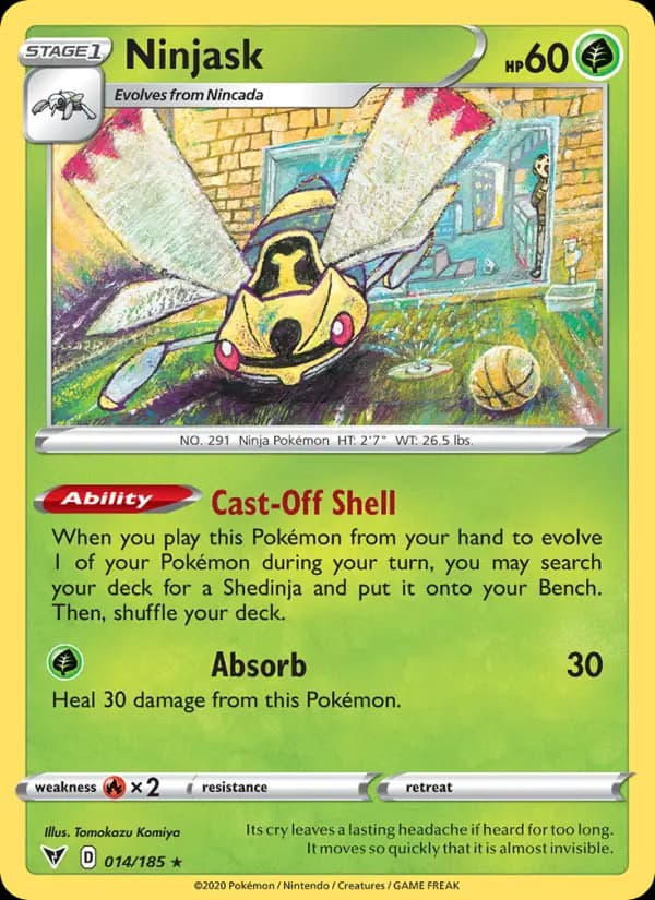 Ninjask #14 — Vivid Voltage