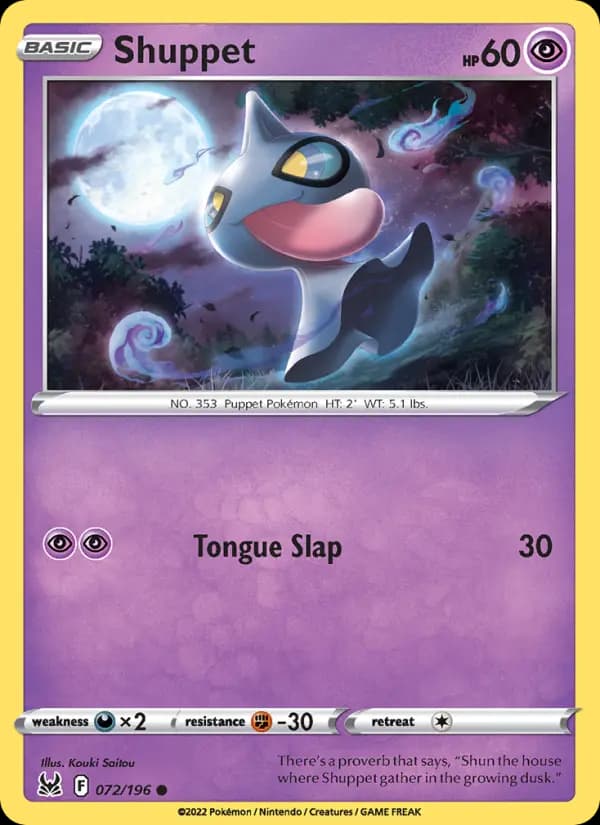Shuppet #072 — Lost Origin