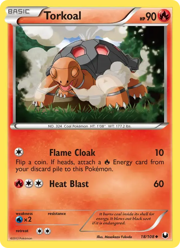 Torkoal #18 — Dark Explorers
