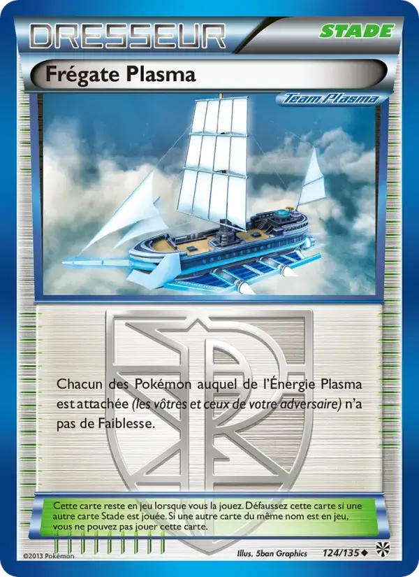 Carte Pokémon Frégate Plasma #124 — Tempête Plasma