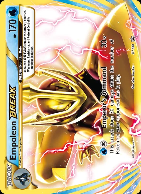 Empoleon BREAK #XY134 — XY Promos