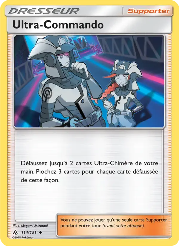 Carte Pokémon Ultra-Commando #114 — Lumière Interdite