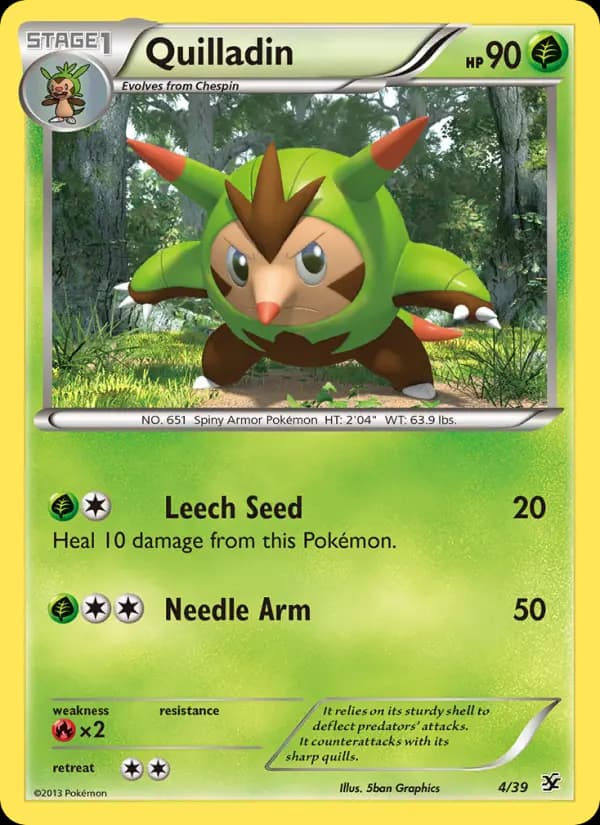 Quilladin #4 — Kalos Starter Set