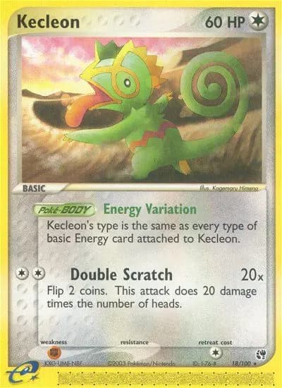 Kecleon #18 — Sandstorm