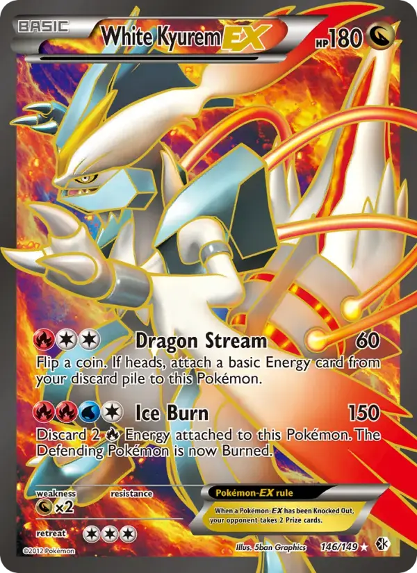 White Kyurem-EX #146 — Boundaries Crossed