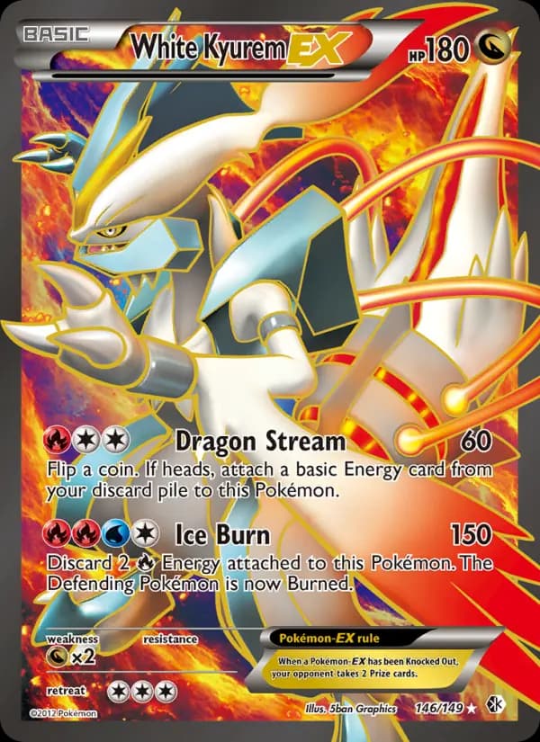 White Kyurem-EX #146 — Boundaries Crossed