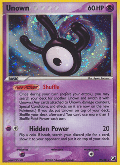 Unown (Z) #W — Unseen Forces