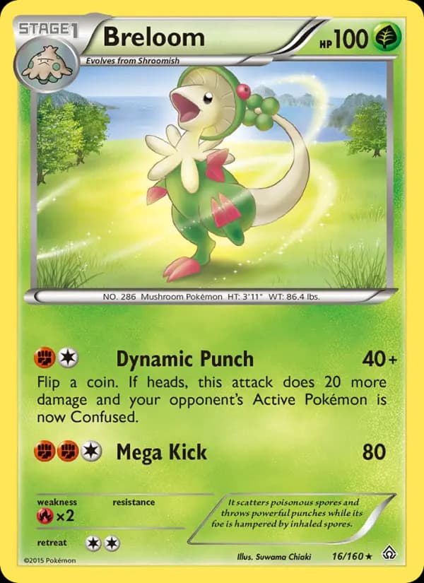 Breloom #16 — Primal Clash