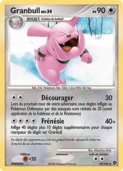 Carte Pokémon Granbull #39 — Duels au Sommet