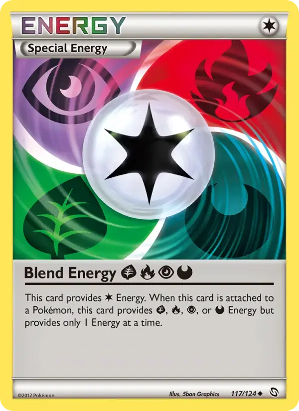 Blend Energy Grass Fire Psychic Darkness #117 — Dragons Exalted