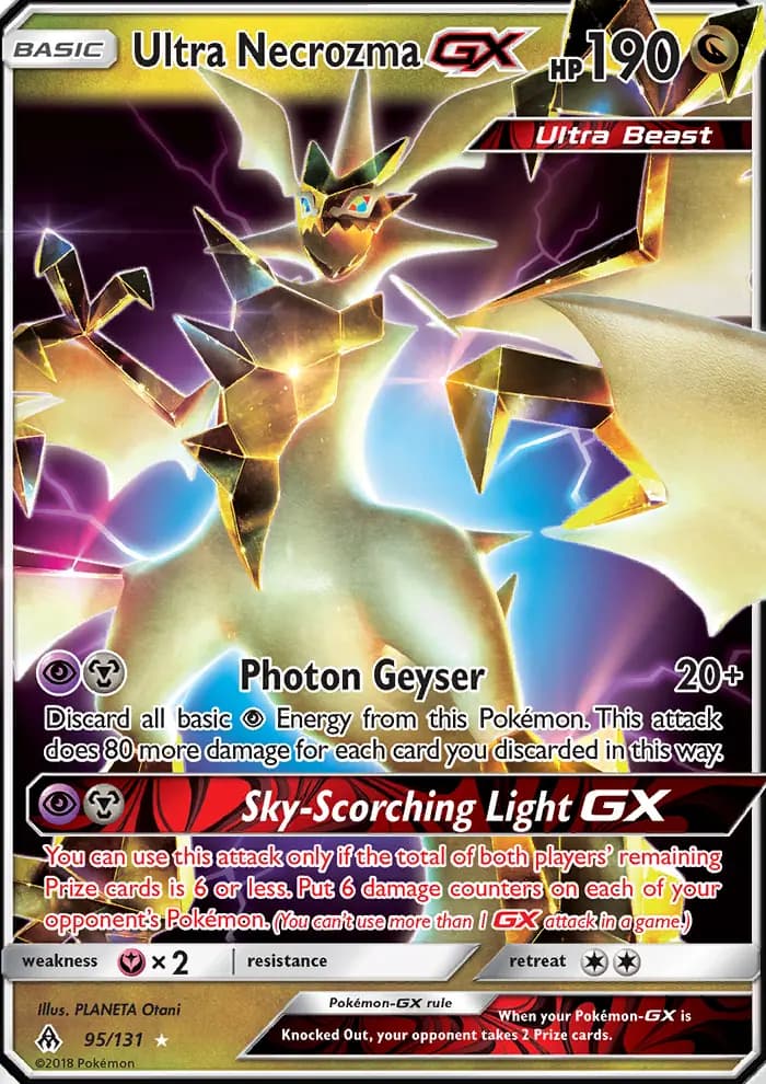 Ultra Necrozma GX #95 — Forbidden Light