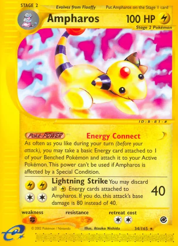 Ampharos #34 — Expedition