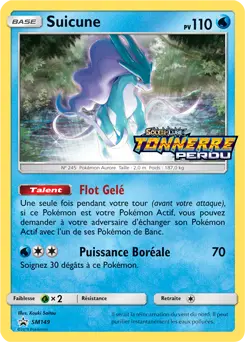 Carte Pokémon Suicune #SM149 — Promos Soleil et Lune