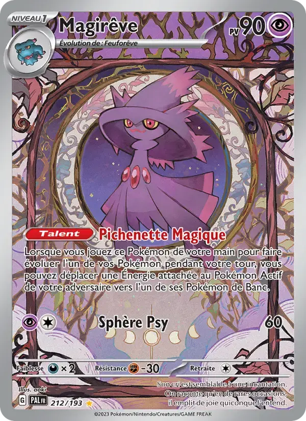 Carte Pokémon Magirêve #212 — Évolutions à Paldea