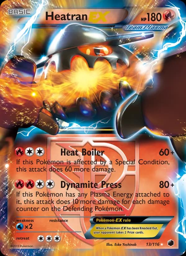 Heatran-EX #13 — Plasma Freeze