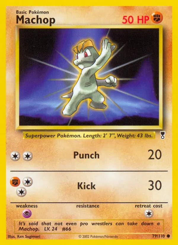 Machop #79 — Legendary Collection